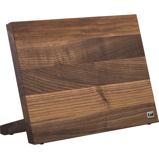 [650288] KAI Shun Magnetic Knife Block Walnut