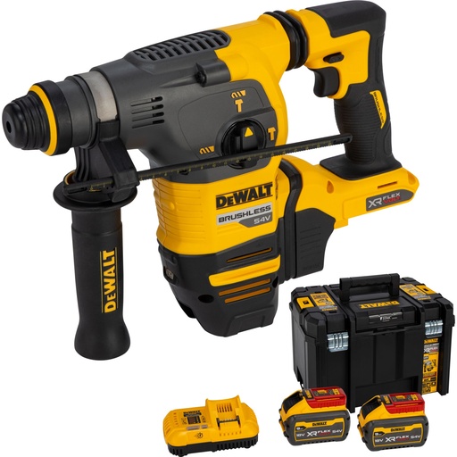 [141243] DeWalt DCH333X2-QW cordless combi hammer