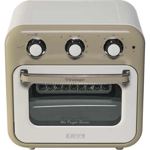 [881428] Ariete Vintage Air Fryer Mini- Oven beige