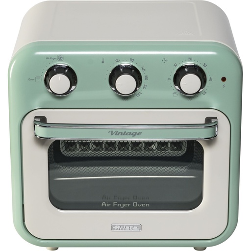 [881540] Ariete Vintage Air Fryer Mini- Oven green