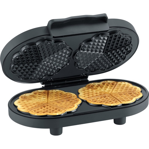 [148033] Severin WA 2118 Duo-Waffeleisen Black Line