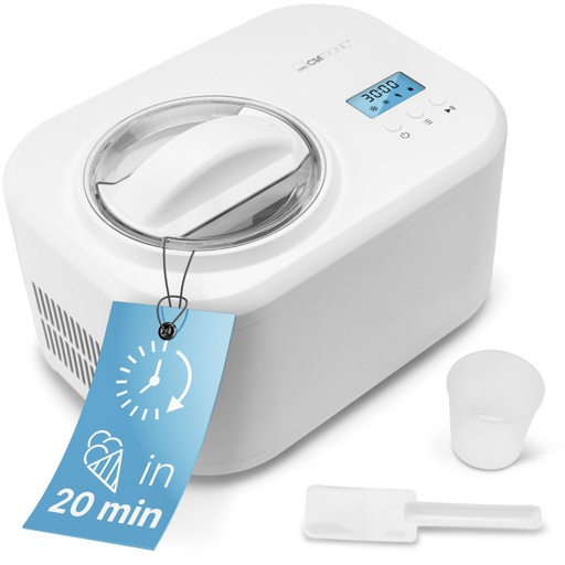 [842865] Clatronic ICM 3799 Compressor Ice Cream Maker 1L