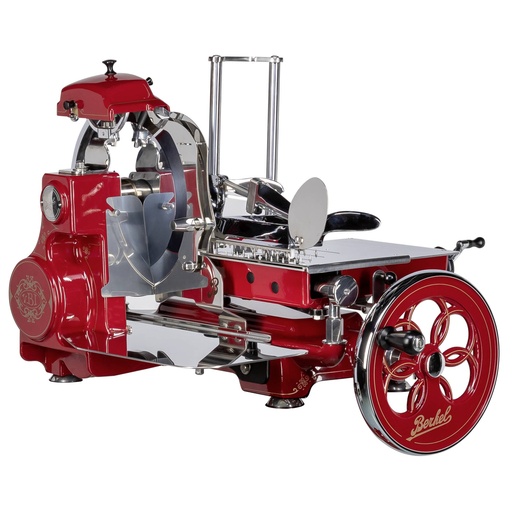 [531204] Berkel Volano Tribute red slicer with flywheel