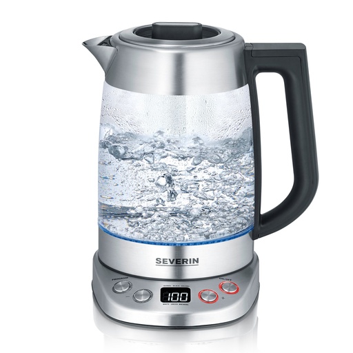 [111990] Severin WK 3480 Glas-Tee-/Wasserkocher Deluxe