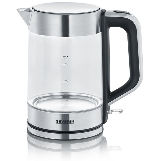 [819891] Severin WK 3420 Glass Tea / Water Kettle, 1,7l