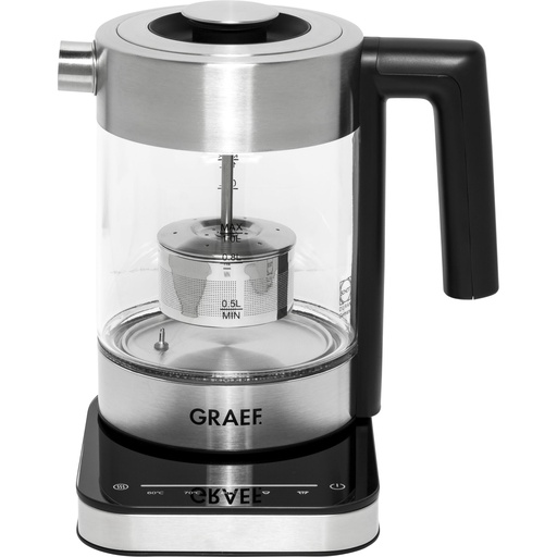 [851391] Graef WK 350 Water Kettle transparent/steel