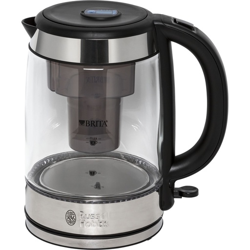 [856809] Russell Hobbs 20760-57 Clarity WaterKettle Stainless Steel/Glas