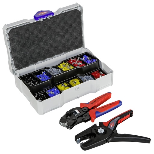 [542320] KNIPEX Crimp assortments 1252195 + 975309