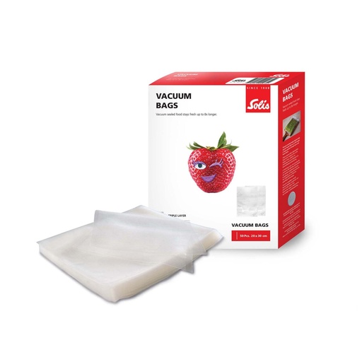 [102169] Solis Vac Bags 20x30cm 50 Bags