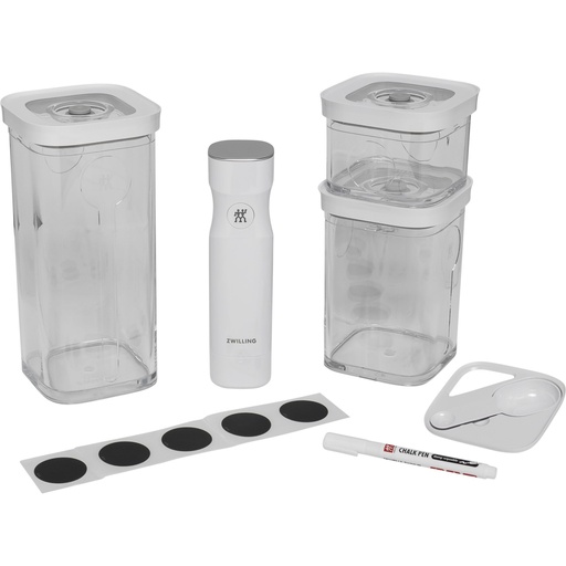 [134292] Zwilling Fresh&Save CUBE Vakuum Set 6-Piece transparent-white