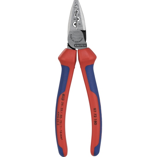 [604641] KNIPEX Crimping Pliers for wire end sleeves