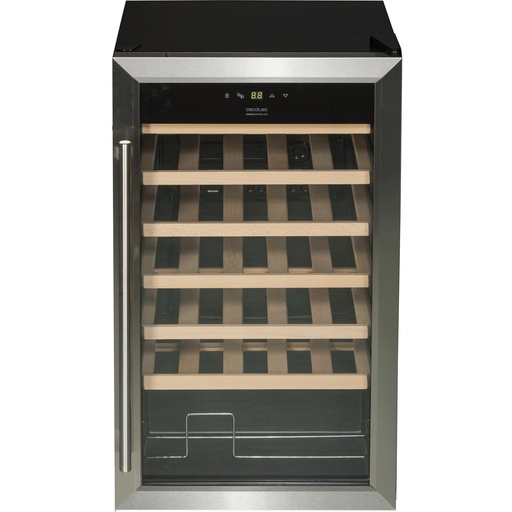 [118843] CECOTEC Bolero GrandSommelier 34030 Inox Compressor
