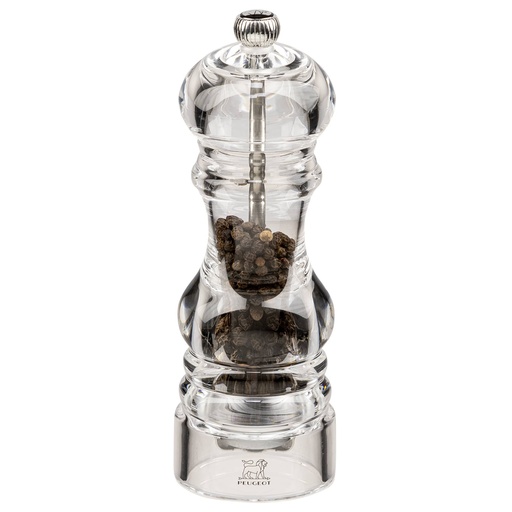[537798] Peugeot NANCY pepper mill Acryl clear 18 cm