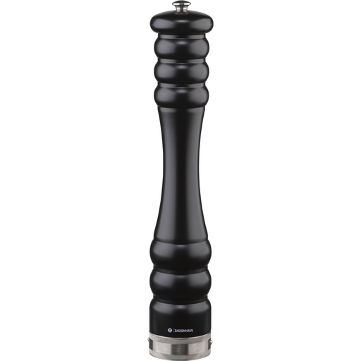 [628903] Zassenhaus pepper mill Munich beech wood black/Inox
