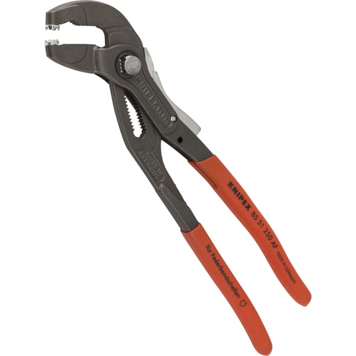 [604900] KNIPEX Spring Hose Clamp Pliers with locking device