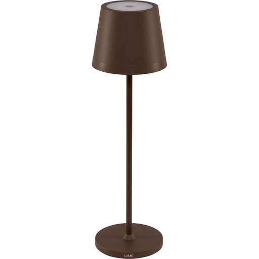 [852476] Century LED Lamp LUME Plus corten 2,2W 2700K Dimm.