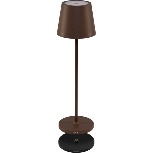 [852504] Century LED Lamp LUME Plus corten 2,2W 2700K Dimm. IP54