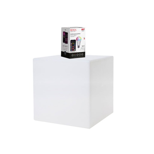 [872370] 8 seasons Luminous Cube Outdoor 33cm Bluetooth