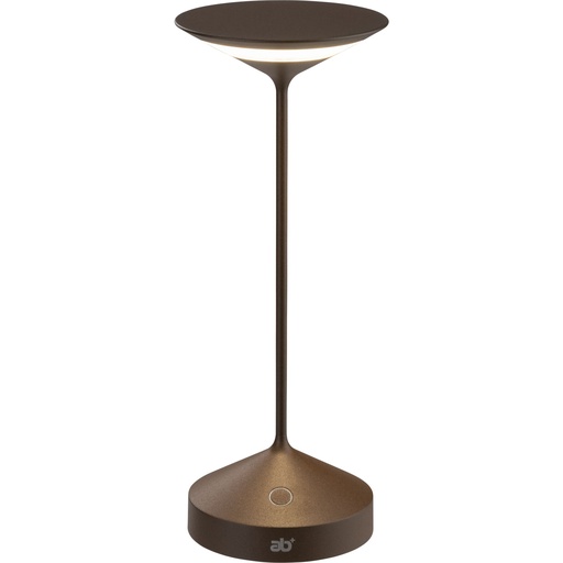 [739979] ab+ by Abert Tempo portable Table Lamp Corten