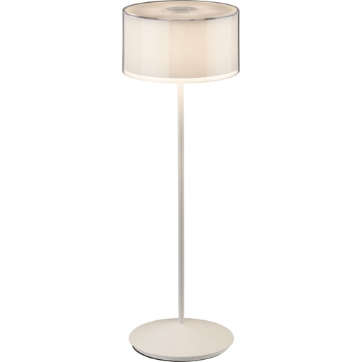 [740035] ab+ by Abert Logo portable Table Lamp white