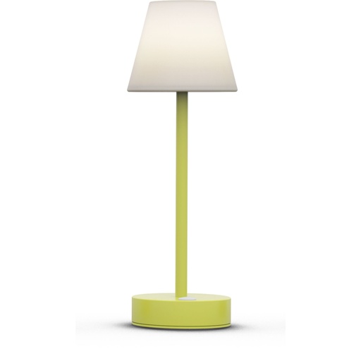 [804960] New Garden Lola Slim 30 Battery Table Lamp Lime