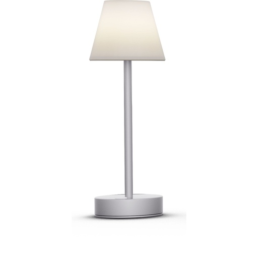 [804988] New Garden Lola Slim 30 Battery Table Lamp Space Grey