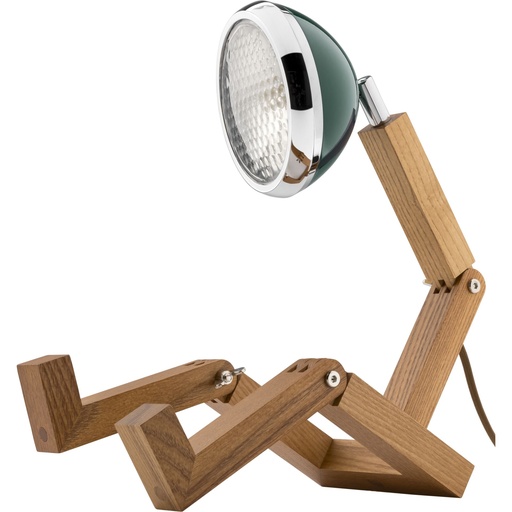 [816671] Piffany Mr. Wattson Original Table Lamp Chiltern green