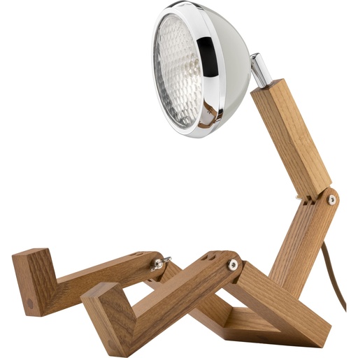 [816685] Piffany Mr. Wattson Original Table Lamp Nardo grey