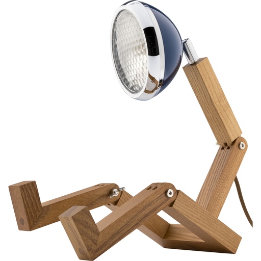 [816713] Piffany Mr. Wattson Original Table Lamp Cobra blue