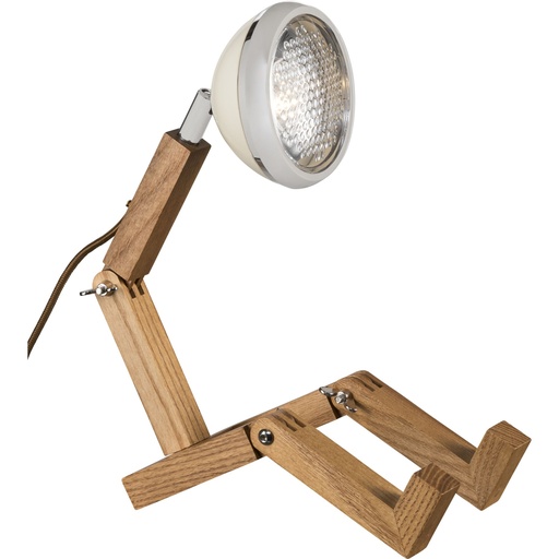 [816797] Piffany Mr. Wattson - Mini Table Lamp  Vintage white