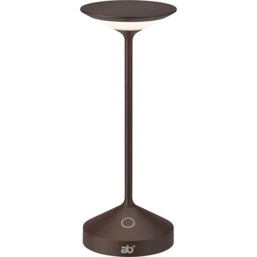 [843586] ab+ by Abert Tempo Mini portable Table Lamp corten