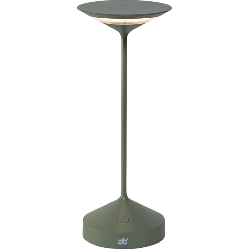 [843614] ab+ by Abert Tempo portable Table Lamp sage green