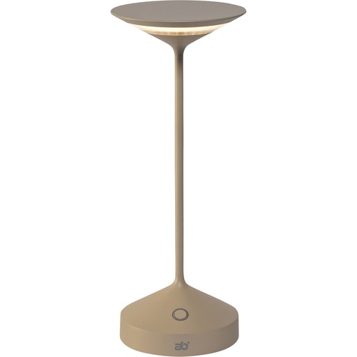 [843621] ab+ by Abert Tempo portable Table Lamp sand