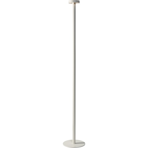 [876689] Sompex BORO white Battey-oper. Outdoor Floor Lamp