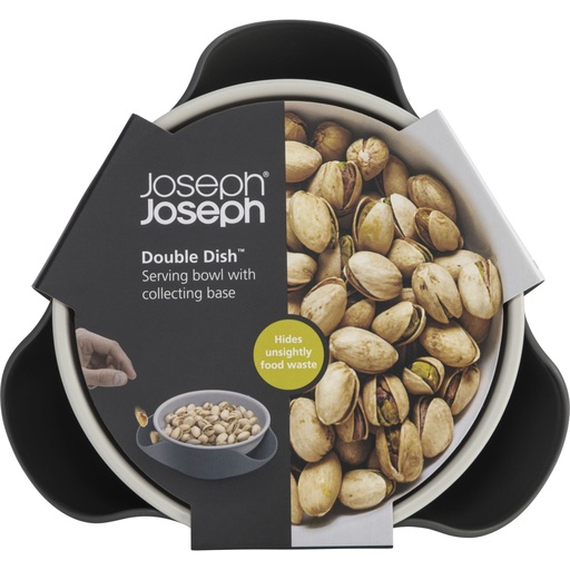 [156643] Joseph Joseph Double-Dish Grey Serving Bowl