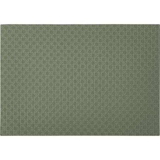 [160115] Guzzini VIENNESE Reversible Placemat Olive green