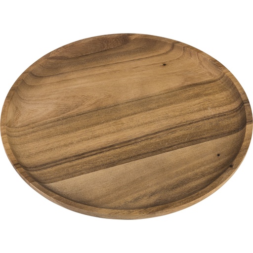 [735499] Zassenhaus Snack Plate 30 x 2 cm Acacia