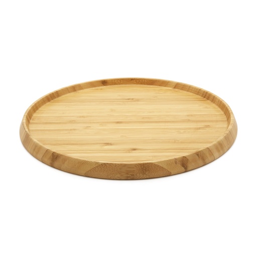 [763401] Bredemeijer Bamboo Tray round nature 350x350x22mm 174002