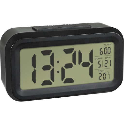 [334455] TFA 60.2018.01 LUMIO Digit Alarm Clock black