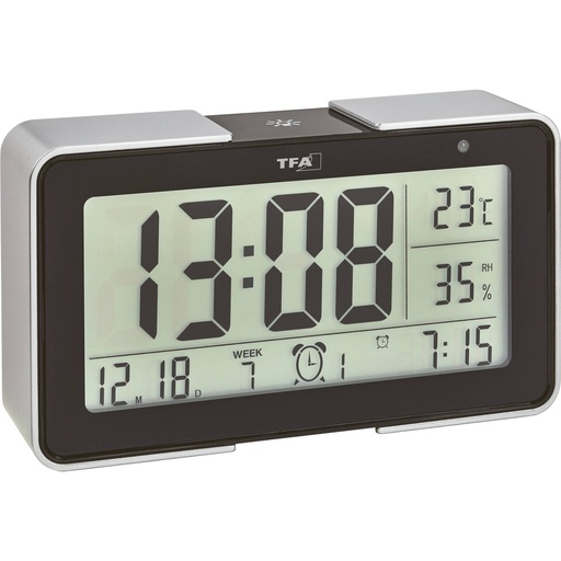 [334476] TFA 60.2540.01 Melody Wireless Alarm Clock