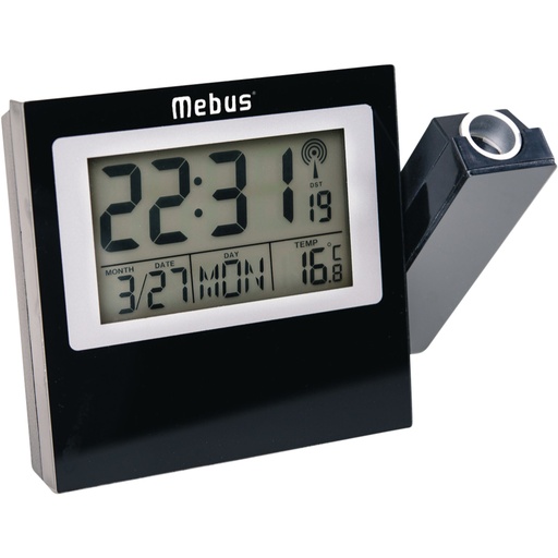 [386640] Mebus 42424 Projection Alarm Clock