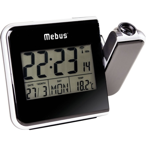 [386647] Mebus 42425 Projection Alarm Clock