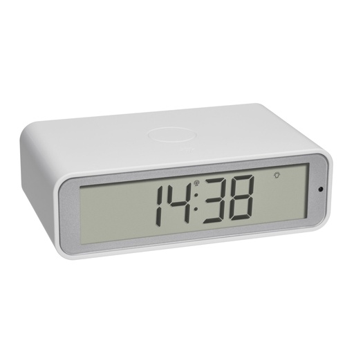 [719189] TFA 60.2560.02 TWIST white Radio alarm clock