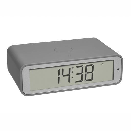 [719196] TFA 60.2560.15 TWIST grey Radio alarm clock