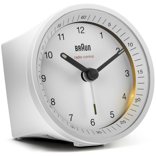 [726287] Braun BC 07 W-DCF Radio alarm clock white