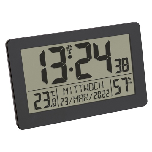 [798058] TFA 60.2557.01  Radio controlled clock with room climate