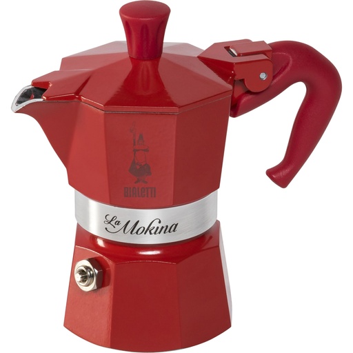 [897605] Bialetti La MOKINA rosso Winter Wonderland