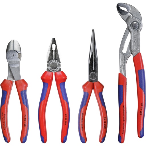 [605509] KNIPEX Pliers Set  Basic Chrom