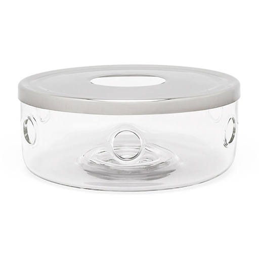 [451306] Bredemeijer Tea warmer Minuet Glass + Inox Plate      165007