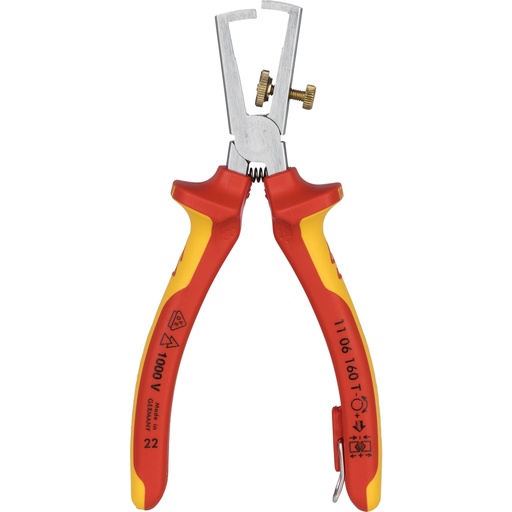[665142] KNIPEX Insulation Stripper with Opening Spring, universal